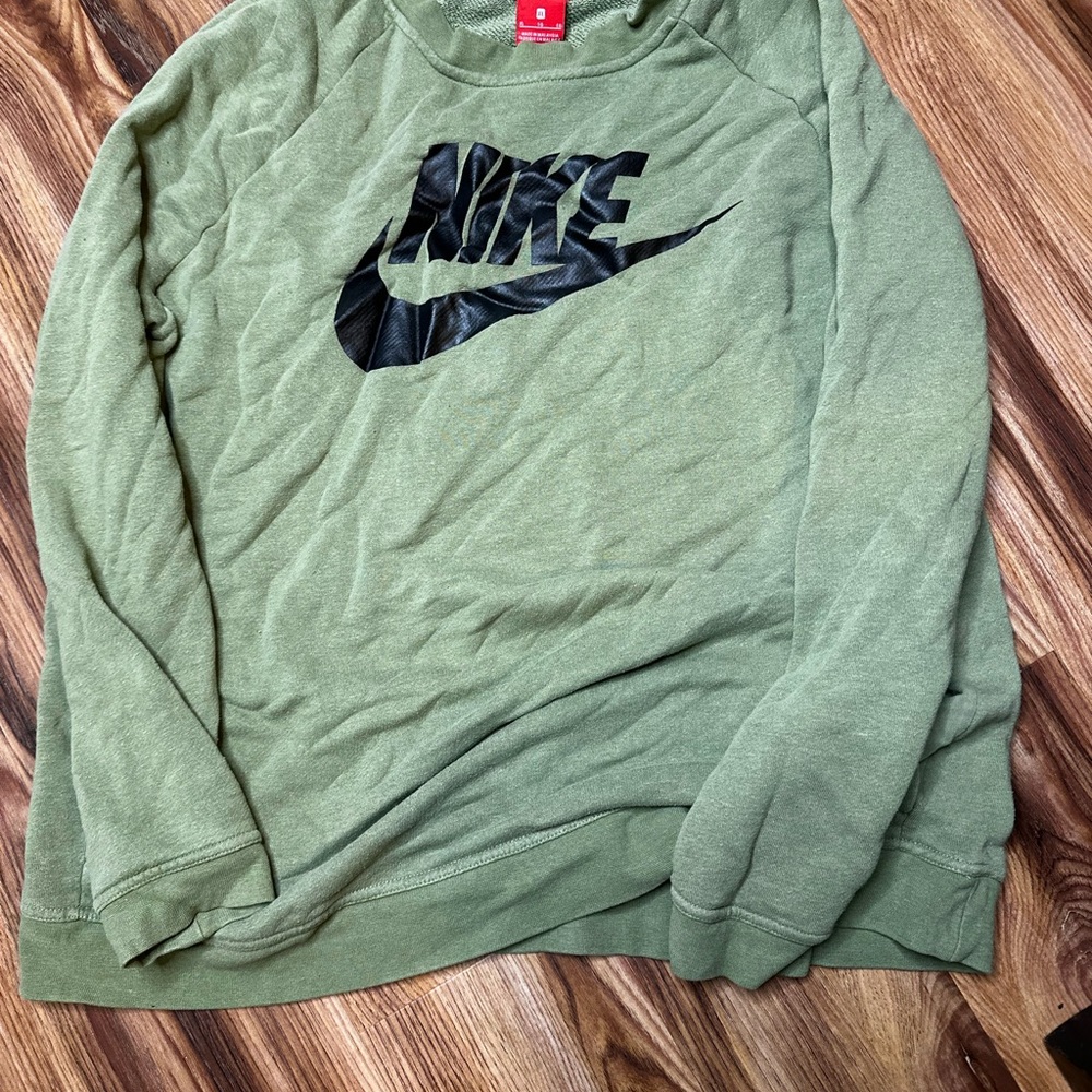 Nike Olive Green XL Sweatshirt